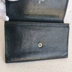 Chanel Flap Wallet Black Goatskin with Silver Hardware #RYEU-8 - Image 7