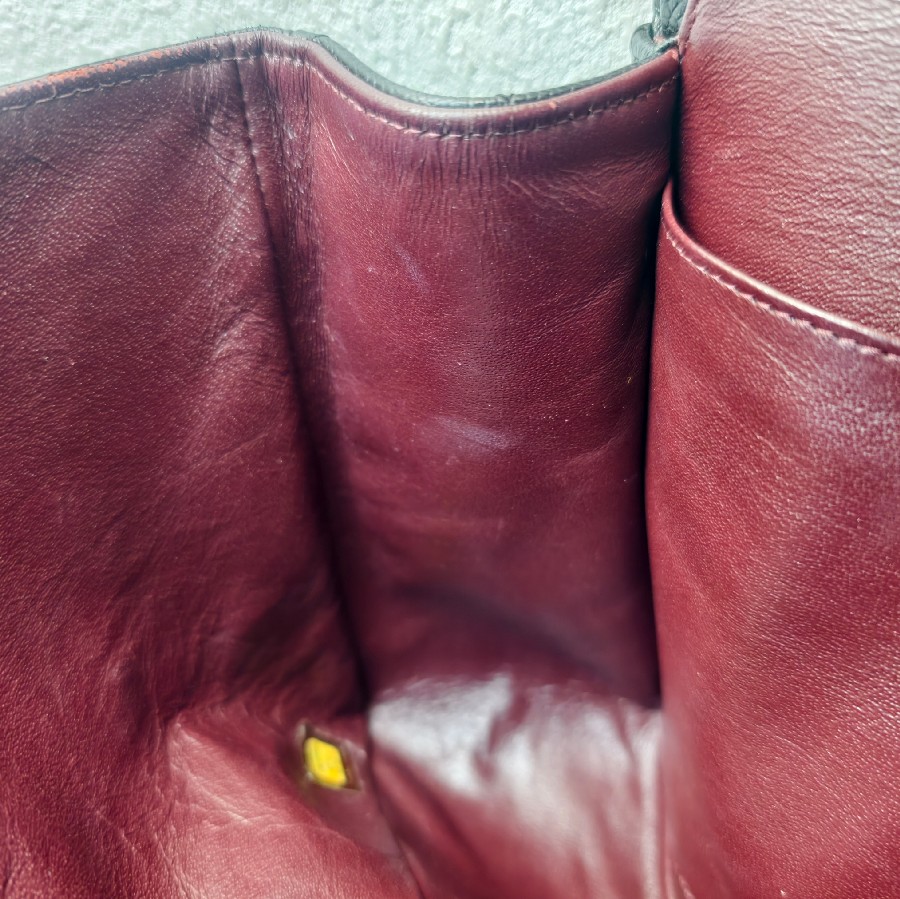 Chanel-Jumbo-Large-Double-Flap-Black-Grained-Calfskin-with-Gold Hardware #GUUEE-1 (20)