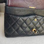 Chanel Jumbo Large Double Flap Black Grained Calfskin with Gold Hardware #GUUEE-1 - Image 23