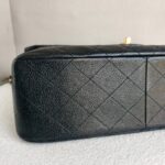 Chanel Jumbo Large Double Flap Black Grained Calfskin with Gold Hardware #GUUEE-1 - Image 11