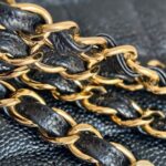 Chanel Jumbo Large Double Flap Black Grained Calfskin with Gold Hardware #GUUEE-1 - Image 19