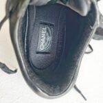 Chanel Trainers Size 40 Black Shoes #RYEE-5 - Image 13