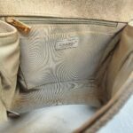 Chanel Vintage Kelly Bag Brown Coated Canvas with Gold Hardware #RYEU-1 - Image 34