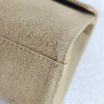 Chanel Vintage Kelly Bag Brown Coated Canvas with Gold Hardware #RYEU-1 - Image 14