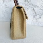 Chanel Vintage Kelly Bag Brown Coated Canvas with Gold Hardware #RYEU-1 - Image 7