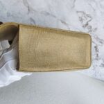 Chanel Vintage Kelly Bag Brown Coated Canvas with Gold Hardware #RYEU-1 - Image 9