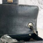 Chanel Vintage Small Flap Black Lambskin with Silver Hardware #RYEU-4 - Image 17