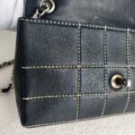 Chanel Vintage Small Flap Black Lambskin with Silver Hardware #RYEU-4 - Image 19
