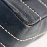 Chanel Vintage Small Flap Black Lambskin with Silver Hardware #RYEU-4 - Image 12