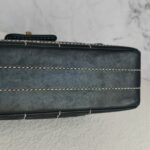 Chanel Vintage Small Flap Black Lambskin with Silver Hardware #RYEU-4 - Image 10