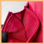 Chanel Wallet Red Leather with Silver Hardware #RKOL-7 - Image 28