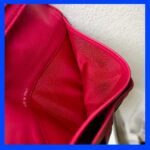 Chanel Wallet Red Leather with Silver Hardware #RKOL-7 - Image 23