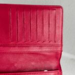 Chanel Wallet Red Leather with Silver Hardware #RKOL-7 - Image 20