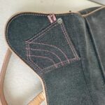 Dior Saddle Bag Grey Denim with Patent Leather and Silver Hardware #RYES-1 - Image 14