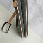 Dior Saddle Bag Grey Denim with Patent Leather and Silver Hardware #RYES-1 - Image 10