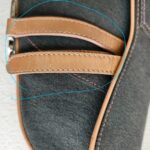 Dior Saddle Bag Grey Denim with Patent Leather and Silver Hardware #RYES-1 - Image 3