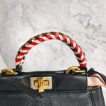 Fendi Mini Peekaboo Black Calf Leather with Gold Hardware #RKTR-1 - Image 20