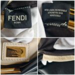 Fendi Mini Peekaboo Black Calf Leather with Gold Hardware #RKTR-1 - Image 24