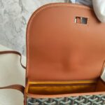 Goyard Belvedere PM Goyardine Canvas/Smooth Calfskin with Silver Hardware #GUUEC-1 - Image 9