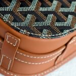 Goyard Belvedere PM Goyardine Canvas/Smooth Calfskin with Silver Hardware #GUUEC-1 - Image 20