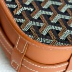 Goyard Belvedere PM Goyardine Canvas/Smooth Calfskin with Silver Hardware #GUUEC-1 - Image 17