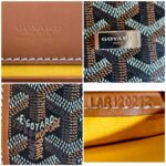 Goyard Belvedere PM Goyardine Canvas/Smooth Calfskin with Silver Hardware #GUUEC-1 - Image 22