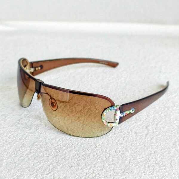 Gucci Horsebit Sunglasses Brown Acetate Frame and Gold Hardware #RKOT-2