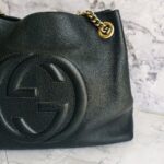 Gucci Soho Chain Shoulder Bag Black Calf Leather with Gold Hardware #RKTT-1 - Image 4