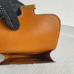 Hermes Constance Slim Wallet Toffee Epsom Leather with Gold Hardware #OYSK-2 - Image 6