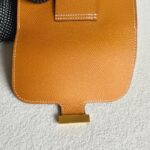 Hermes Constance Slim Wallet Toffee Epsom Leather with Gold Hardware #OYSK-2 - Image 3