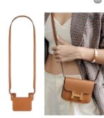 Hermes Constance Slim Wallet Toffee Epsom Leather with Gold Hardware #OYSK-2 - Image 28