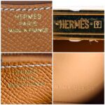 Hermes Constance Slim Wallet Toffee Epsom Leather with Gold Hardware #OYSK-2 - Image 12