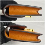 Hermes Constance Slim Wallet Toffee Epsom Leather with Gold Hardware #OYSK-2 - Image 9
