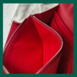Hermes Constance Wallet Red Epsom Leather with Palladium Plated Hardware #RKRE-2 - Image 25
