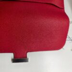 Hermes Constance Wallet Red Epsom Leather with Palladium Plated Hardware #RKRE-2 - Image 4