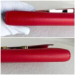 Hermes Constance Wallet Red Epsom Leather with Palladium Plated Hardware #RKRE-2 - Image 11