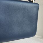 Hermes Constance lll 18cm Mini 7U Bleu Navy Swift Leather with Gold Plated Hardware #RKRE-1 - Image 7