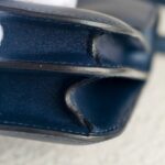 Hermes Constance lll 18cm Mini 7U Bleu Navy Swift Leather with Gold Plated Hardware #RKRE-1 - Image 13