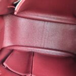 Hermes Jypsiere Eclat 34cm Marron d 'Inde /Rouge H Clemence Leather with Palladium Harware #RKSS-1 - Image 38