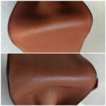 Hermes Jypsiere Eclat 34cm Marron d 'Inde /Rouge H Clemence Leather with Palladium Harware #RKSS-1 - Image 19