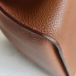 Hermes Jypsiere Eclat 34cm Marron d 'Inde /Rouge H Clemence Leather with Palladium Harware #RKSS-1 - Image 17