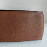Hermes Jypsiere Eclat 34cm Marron d 'Inde /Rouge H Clemence Leather with Palladium Harware #RKSS-1 - Image 14