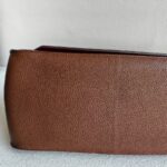 Hermes Jypsiere Eclat 34cm Marron d 'Inde /Rouge H Clemence Leather with Palladium Harware #RKSS-1 - Image 13