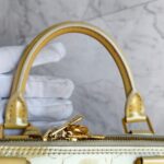 LV Alma PM Yellow/Cream Monogram Vernis Leather with Gold Hardware #RURL-6 - Image 29