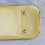 LV Alma PM Yellow/Cream Monogram Vernis Leather with Gold Hardware #RURL-6 - Image 12