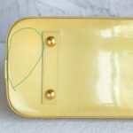 LV Alma PM Yellow/Cream Monogram Vernis Leather with Gold Hardware #RURL-6 - Image 11