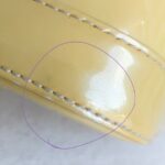 LV Alma PM Yellow/Cream Monogram Vernis Leather with Gold Hardware #RURL-6 - Image 17