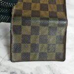LV Card Holder Brown Damier Ebene Coated Canvas with Leather #GUUET-2 - Image 3