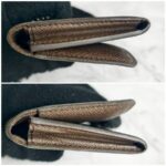 LV Card Holder Brown Damier Ebene Coated Canvas with Leather #GUUET-2 - Image 5