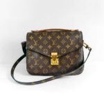 LV Metis Brown Monogram Canvas with Leather and Gold Hardware #RKRY-2